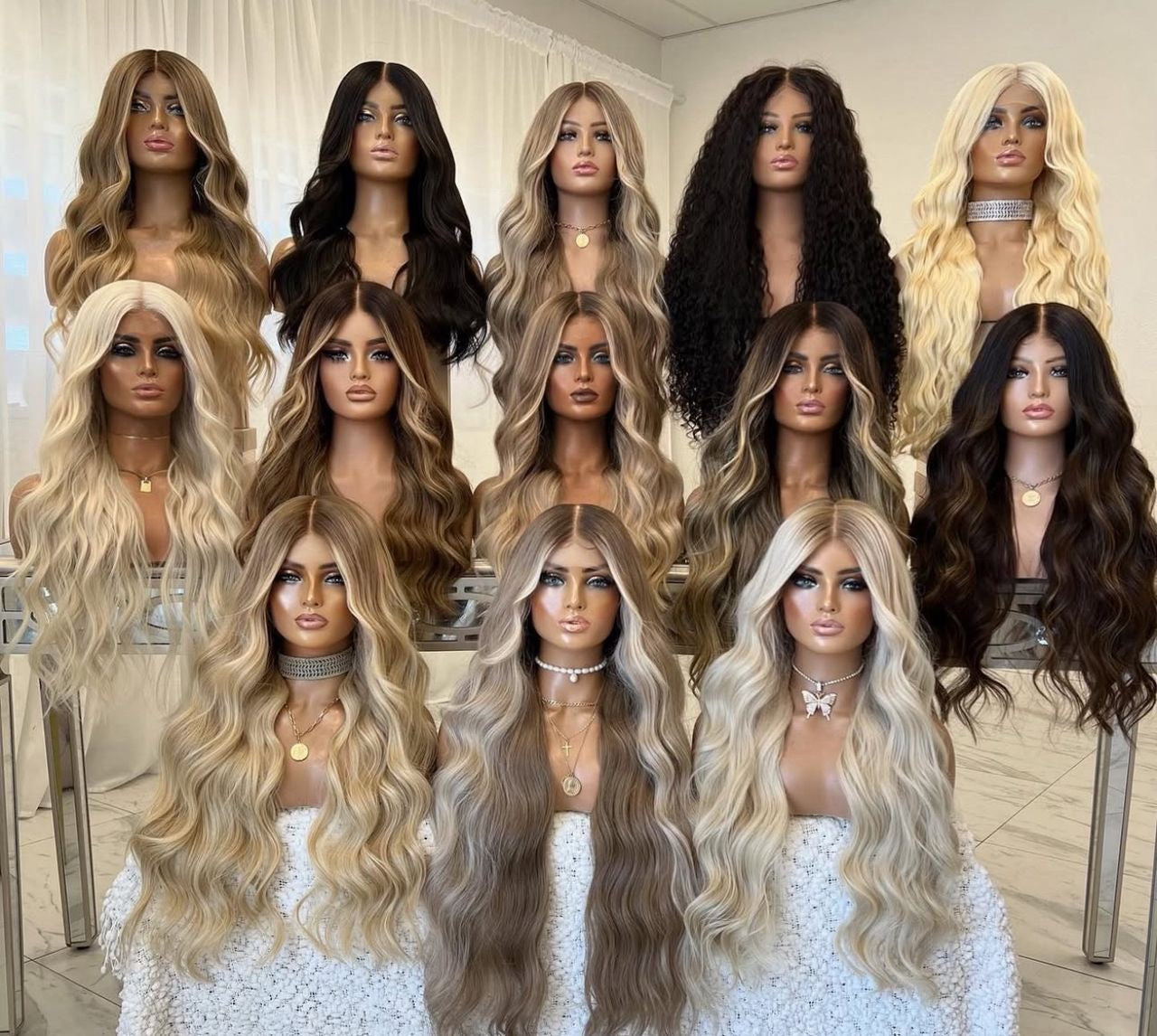 Lace Top Wigs - Custom Order