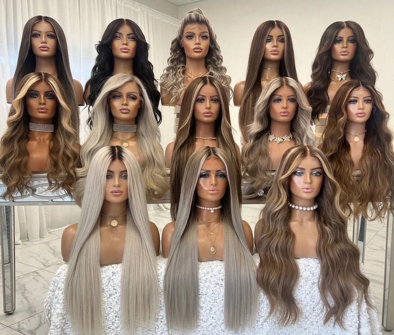 Lace Top Wigs - Custom Order