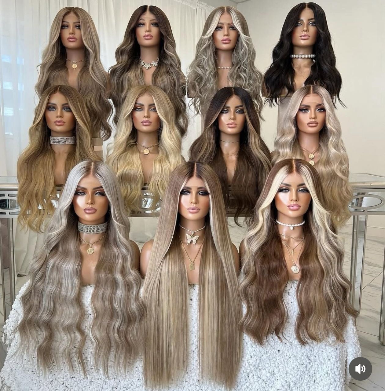 Lace Top Wigs - Custom Order