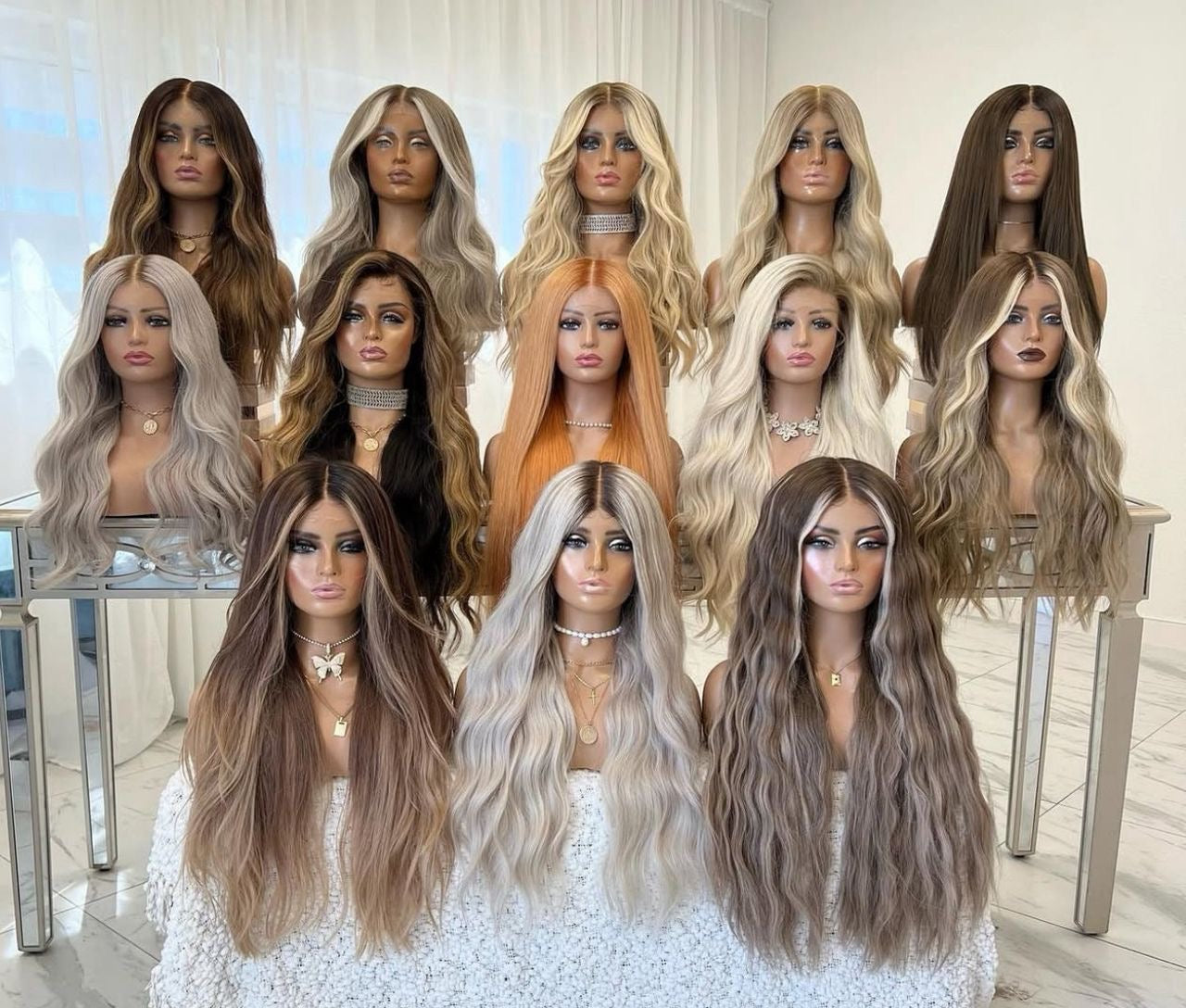 Lace Top Wigs - Custom Order