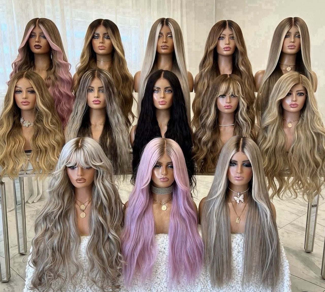 Lace Top Wigs - Custom Order