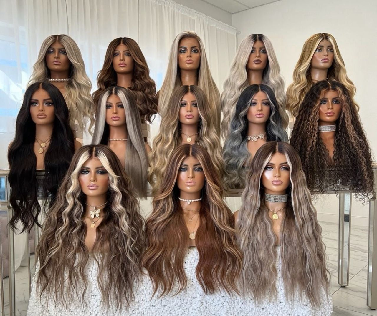 Lace Top Wigs - Custom Order