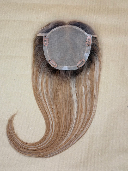 6x6.5 lace/silk toppers